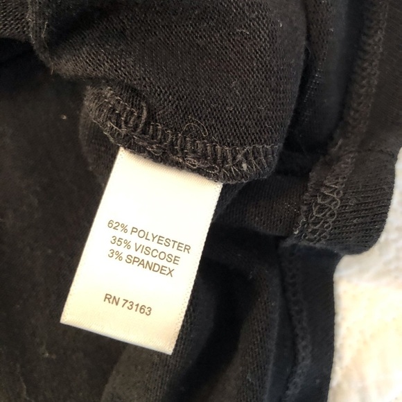 Neiman Marcus Asymmetrical Oversized Black Top - S - Picture 6 of 9